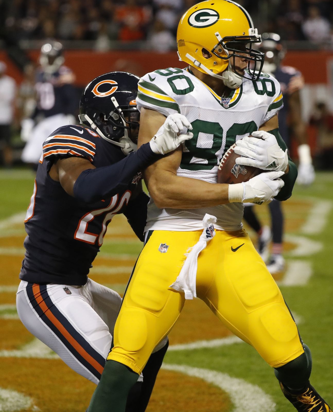 Packers 10, Bears 3
